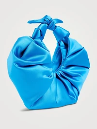 Kiku Satin Croissant Bag