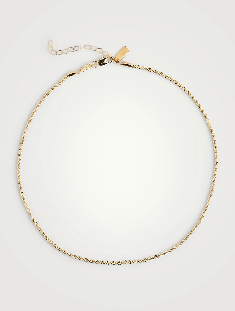 14-Inch 1mm Harper 14K Gold-Filled Choker Necklace