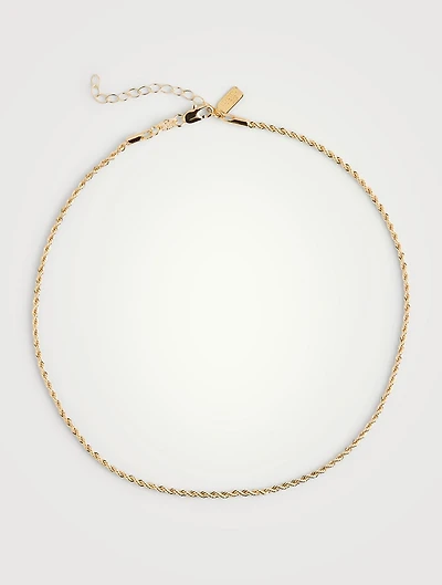 14-Inch 1mm Harper 14K Gold-Filled Choker Necklace