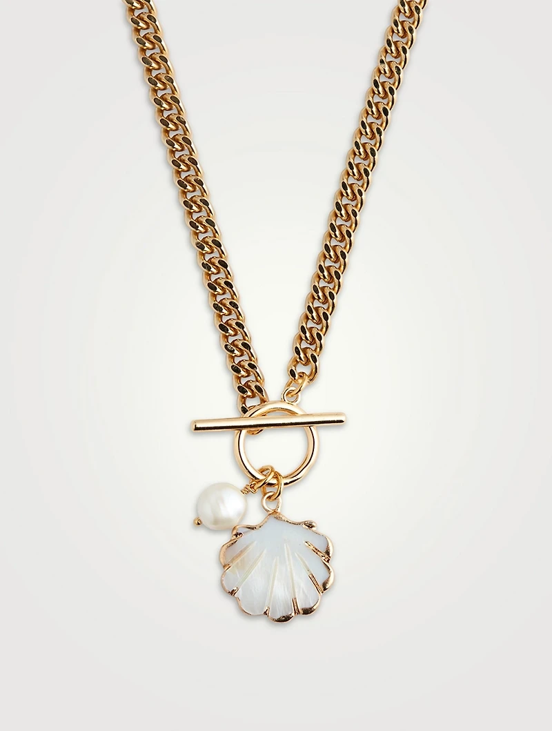 Adriana 14K Gold-Filled Necklace With Pearl