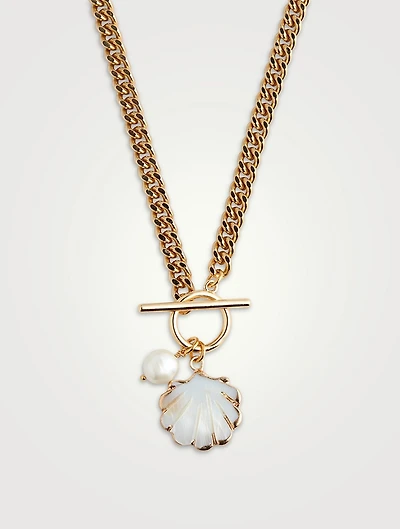 Adriana 14K Gold-Filled Necklace With Pearl
