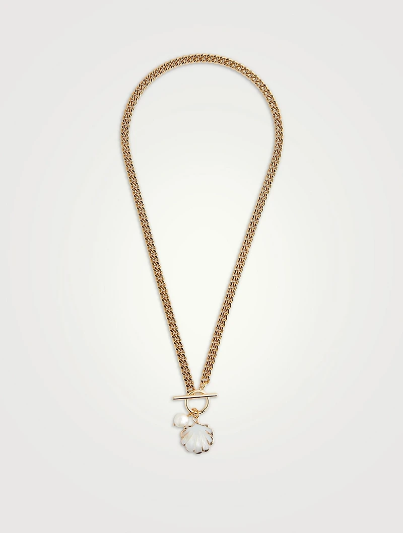 Adriana 14K Gold-Filled Necklace With Pearl