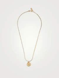 North 14K Gold Plated Pendant Necklace