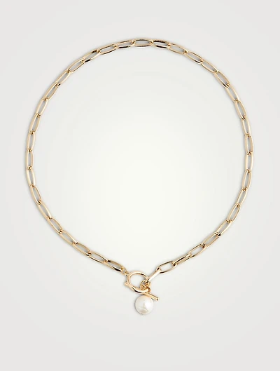 Sanibel 14K Gold-Filled Necklace With Pearl