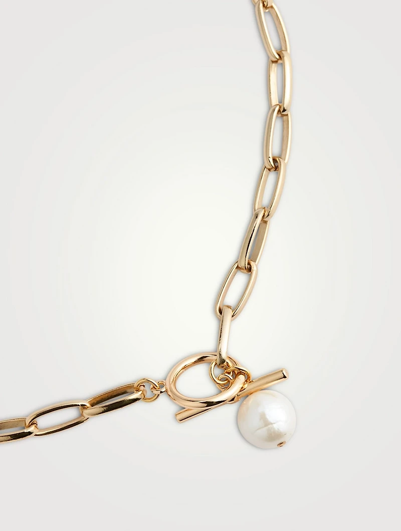 Sanibel 14K Gold-Filled Necklace With Pearl
