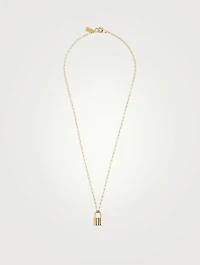 Liv 14K Gold Plated Pendant Necklace