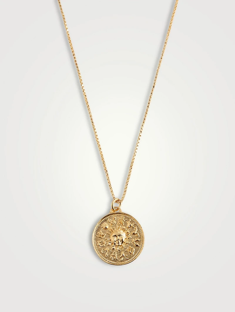 Zodiac 14K Gold-Filled Pendant Necklace