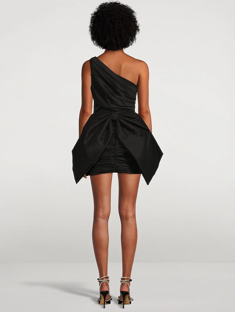 Marco Asymmetric Mini Dress