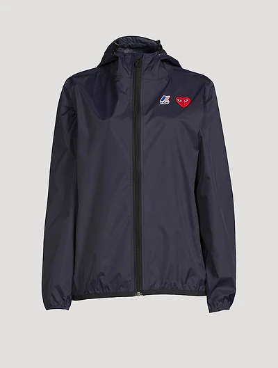 Comme des Garçons Play x K-Way Hooded Nylon Jacket
