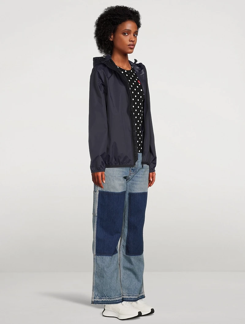 Comme des Garçons Play x K-Way Hooded Nylon Jacket
