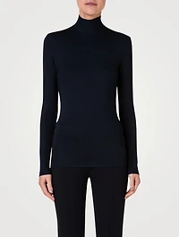 Stretch-Modal Turtleneck