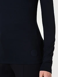 Stretch-Modal Turtleneck