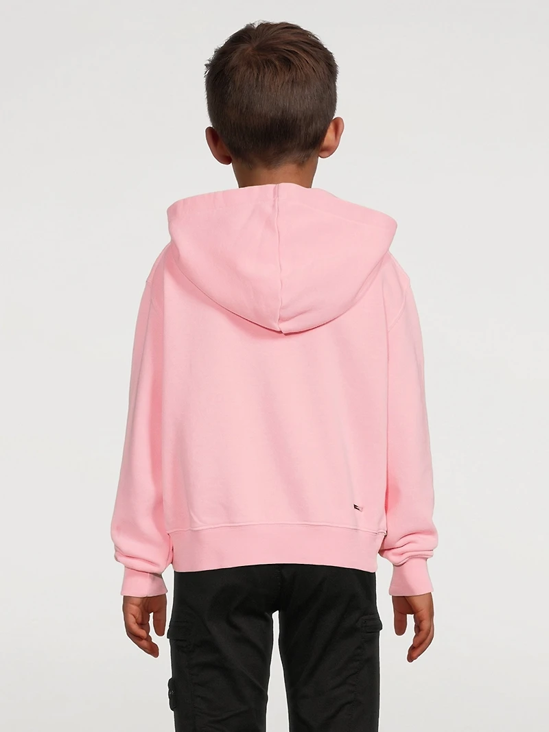 Cotton Logo Hoodie