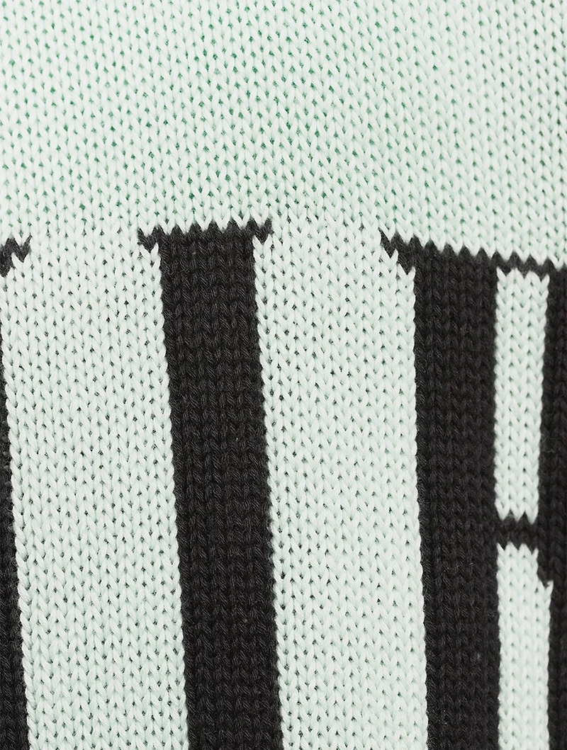 Cotton Logo Sweater