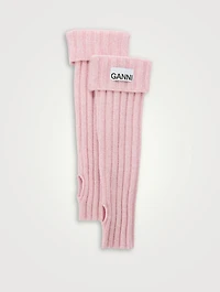 Structured Rib Wrist Warmers