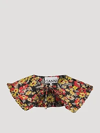 3D Jacquard Frill Collar