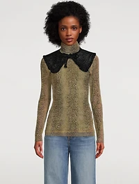Sparkle Frill Collar