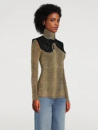 Sparkle Frill Collar