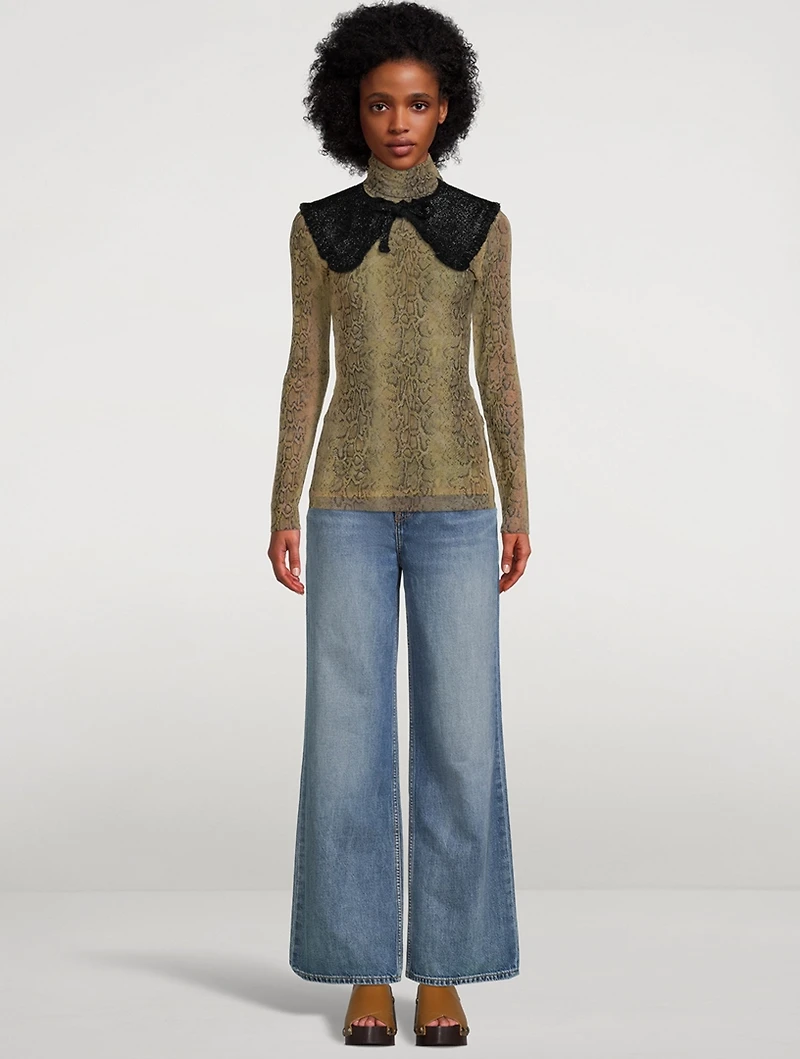 Sparkle Frill Collar