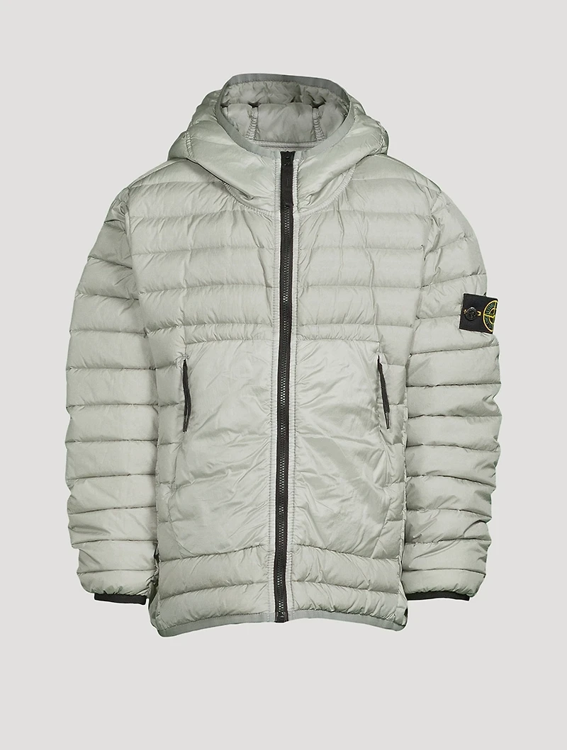 Nylon Down Puffer Jacket