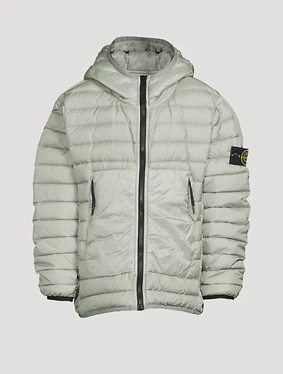 Nylon Down Puffer Jacket