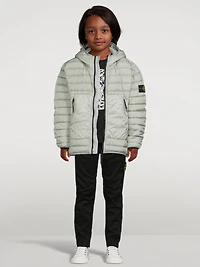 Nylon Down Puffer Jacket