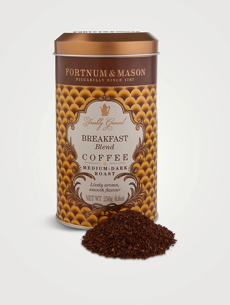 Breakfast Blend Ground Coffee Tin