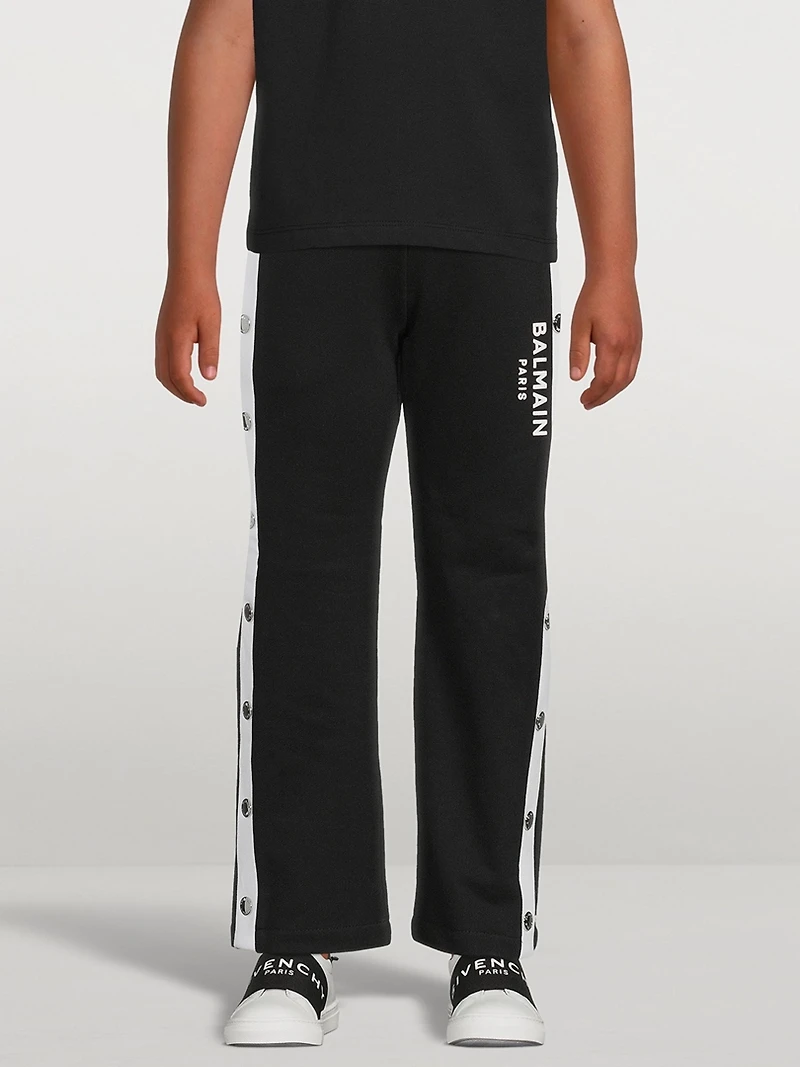 Kids Cotton Tearaway Logo Pants