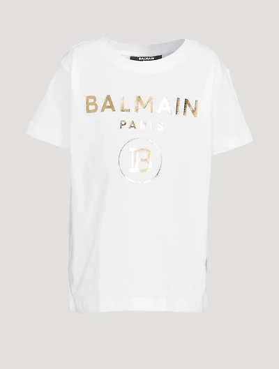 Kids Cotton B-Logo T-Shirt