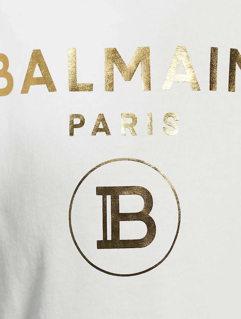 Kids Cotton B-Logo T-Shirt
