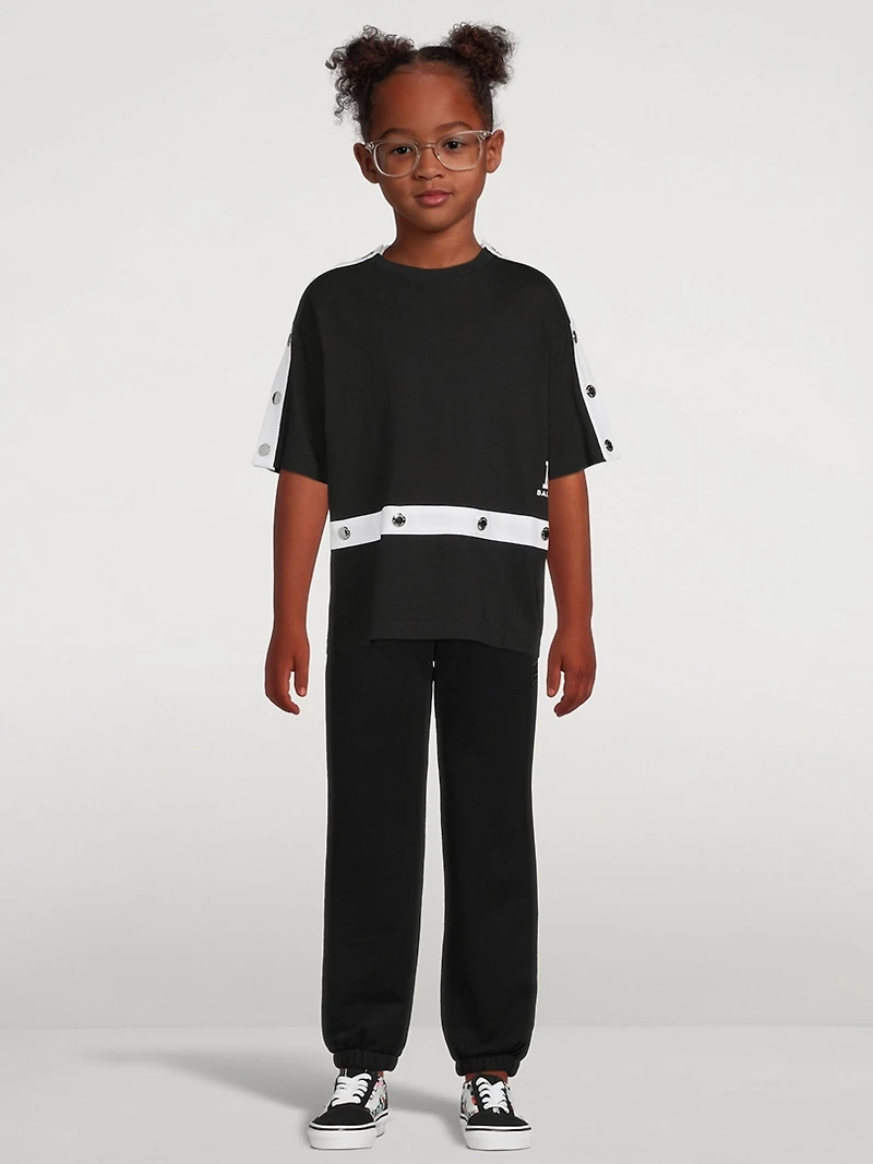 Kids Cotton Tearaway Logo T-Shirt