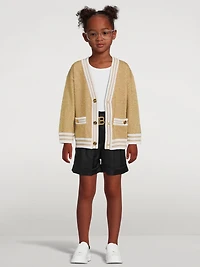 Kids V-Neck Cardigan