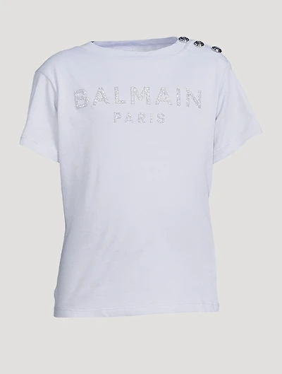 Kids Cotton Logo T-Shirt