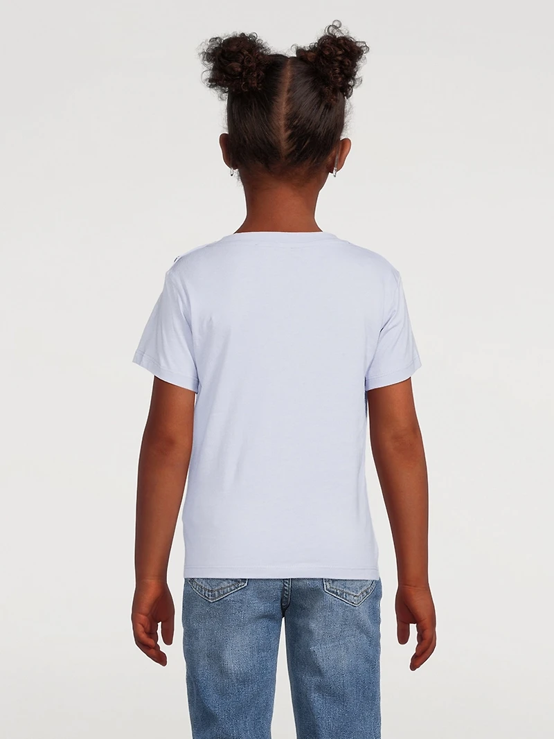 Kids Cotton Logo T-Shirt
