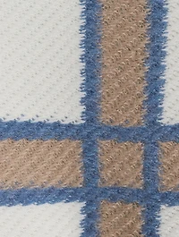 Check Intarsia Sweater