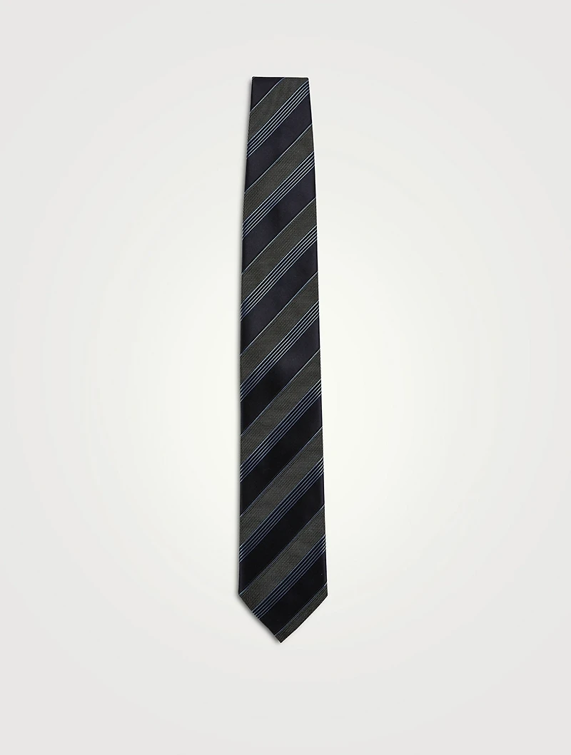 Silk Striped Tie