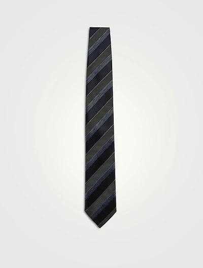Silk Striped Tie