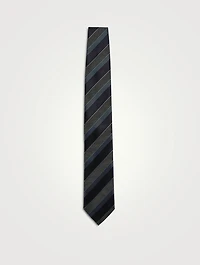 Silk Striped Tie