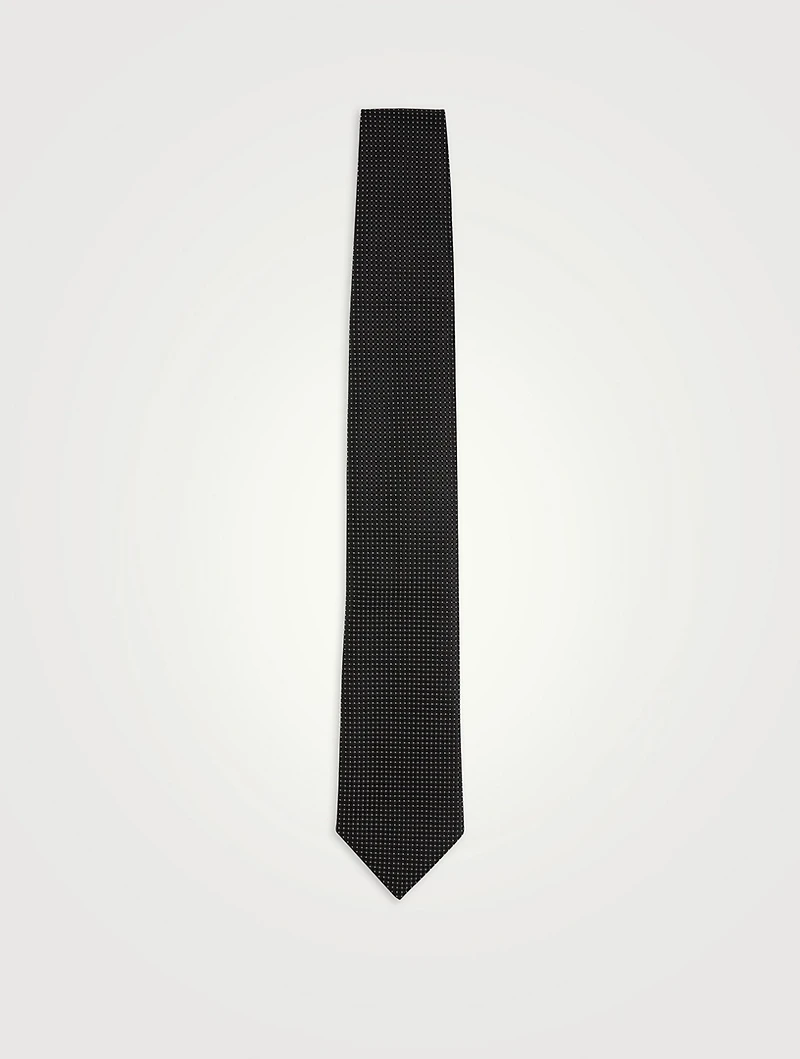 Silk Polka Dot Tie