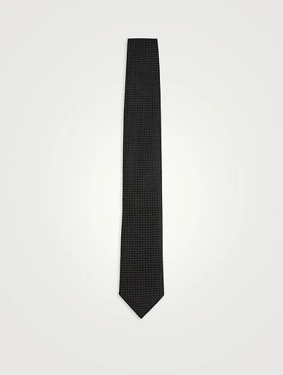 Silk Polka Dot Tie