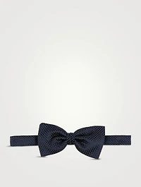 Silk Polka Dot Bow Tie