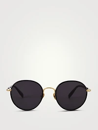 AU4 Metal Round Sunglasses