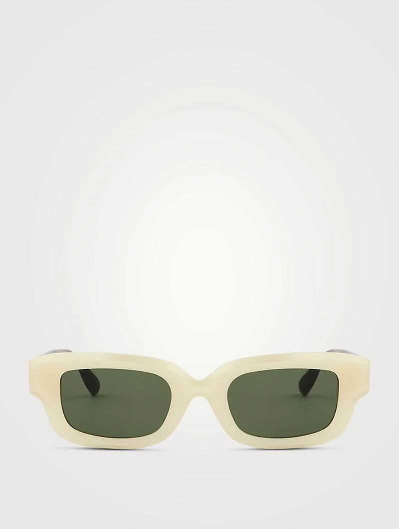 AUCC2 Acetate Square Sunglasses