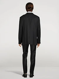 Trofeo Comfort Wool And Silk Tailored Jacket