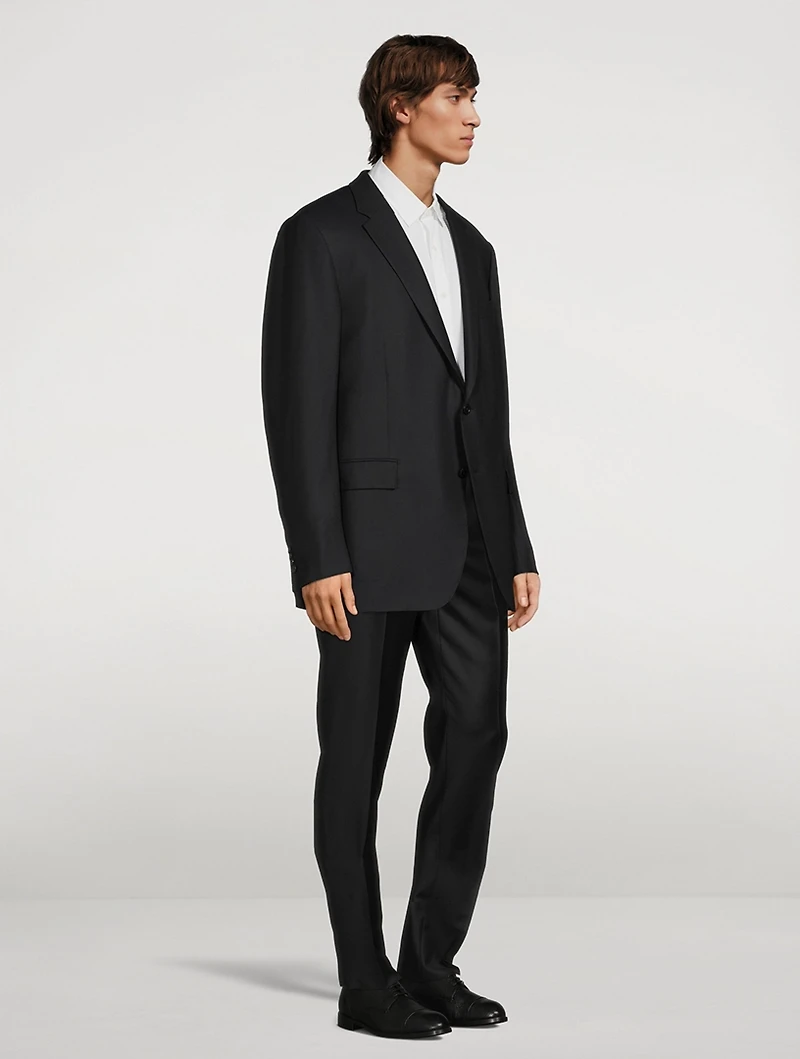 Trofeo Comfort Wool And Silk Tailored Jacket