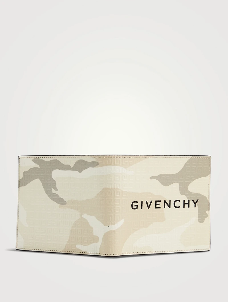 4G Camo Leather Wallet