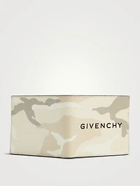 4G Camo Leather Wallet