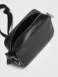 Leather Logo Camera Bag