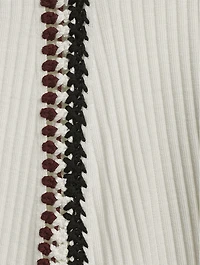 Ribbed Wool Maxi Skirt