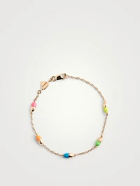 14K Gold Pill By The Yard Bracelet